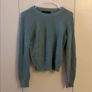 Forever 21 Teal Crew Neck Sweater